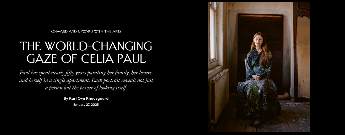 Karl Ove Knausgård on Celia Paul in The New Yorker