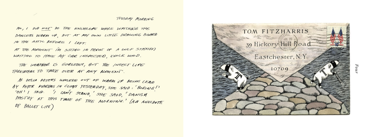 From Ted to Tom: The Illustrated Envelopes of Edward Gorey